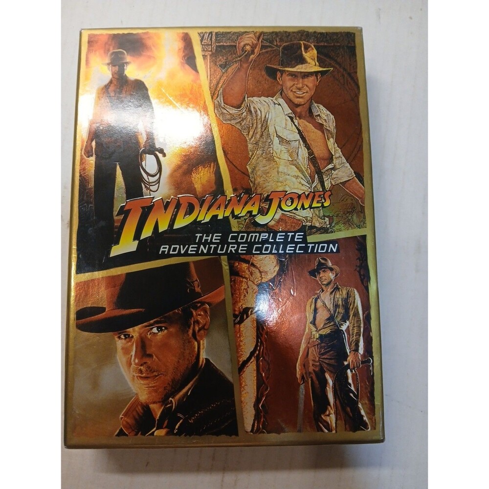 Indiana Jones: The Complete Adventure Collection 4-Film Version (DVD)